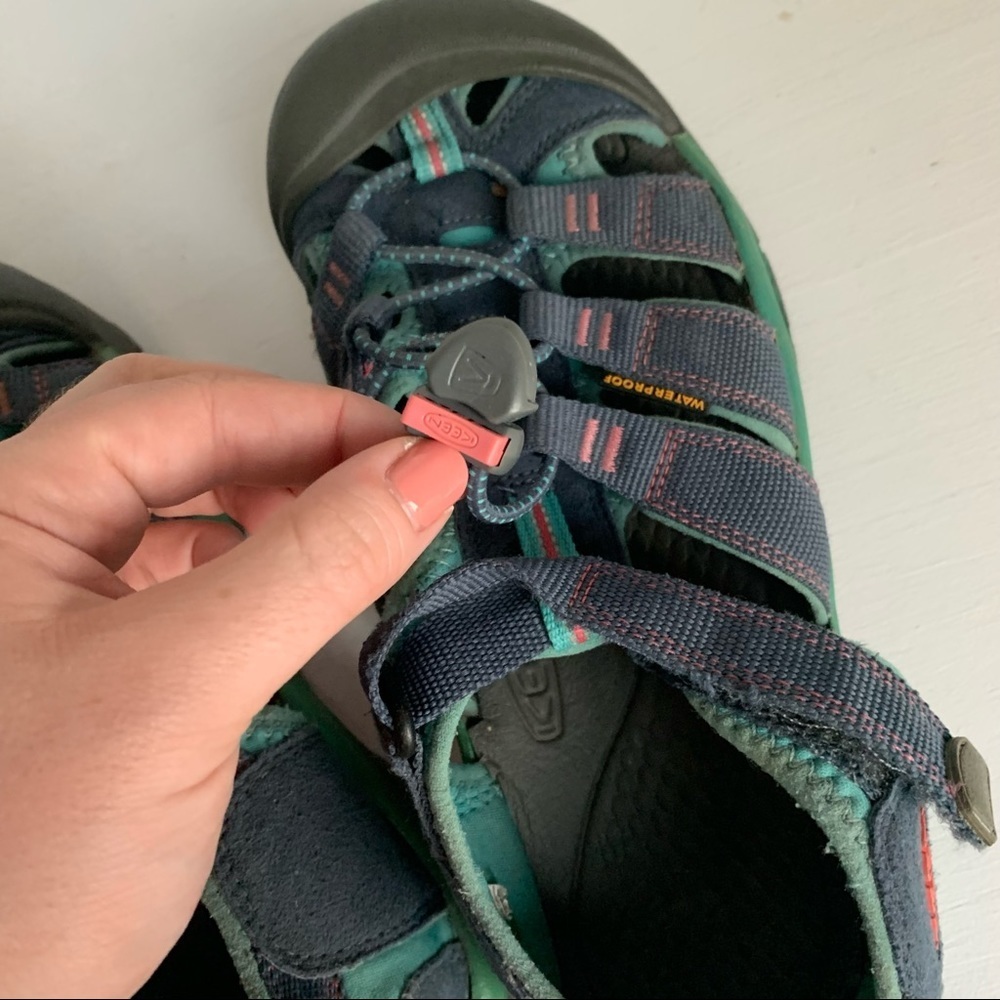 Keen Kids Shoes - Blue and Green - Picture 6 of 6